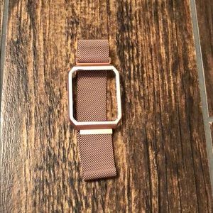 Rose gold Apple Watch band 42 mm